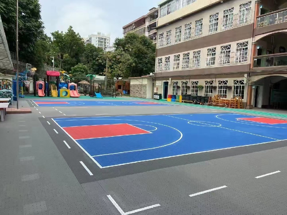 【服务案例】幼儿园悬浮地板
